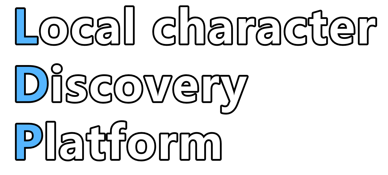 Local character Discovery Platform